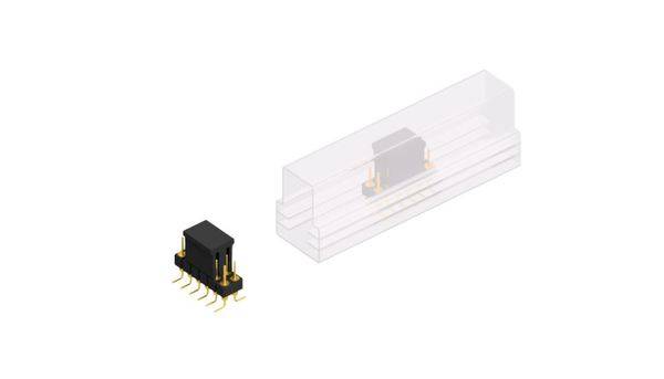 Fischer Elektronik Stiftleiste (Präzision) Anzahl Reihen: 2 MK226SMD12GBSM 10St.
