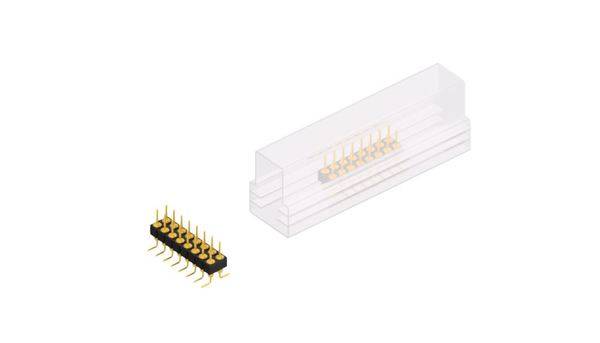 Fischer Elektronik Stiftleiste (Präzision) Anzahl Reihen: 2 MK226SMD16GSM 10St.