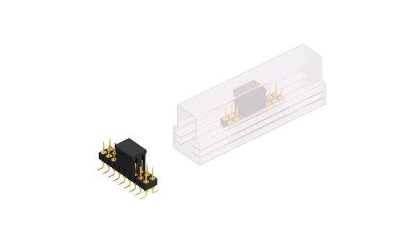 Fischer Elektronik Stiftleiste (Präzision) Anzahl Reihen: 2 MK226SMD18GBSM 10St.