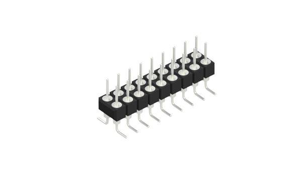 Fischer Elektronik Stiftleiste (Präzision) Anzahl Reihen: 2 MK226SMD18Z 10St.