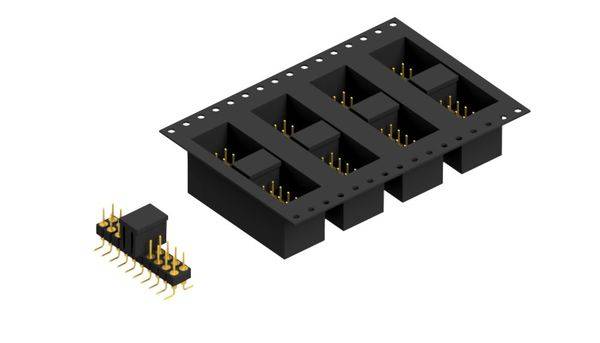 Fischer Elektronik Stiftleiste (Präzision) Anzahl Reihen: 2 10042706 250St.