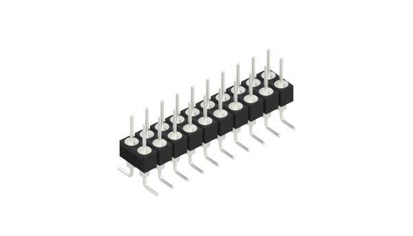 Fischer Elektronik Stiftleiste (Präzision) Anzahl Reihen: 2 MK226SMD20Z 10St.