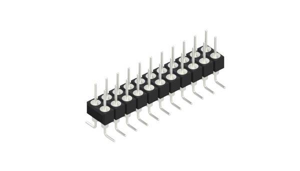 Fischer Elektronik Stiftleiste (Präzision) Anzahl Reihen: 2 MK226SMD22Z 10St.