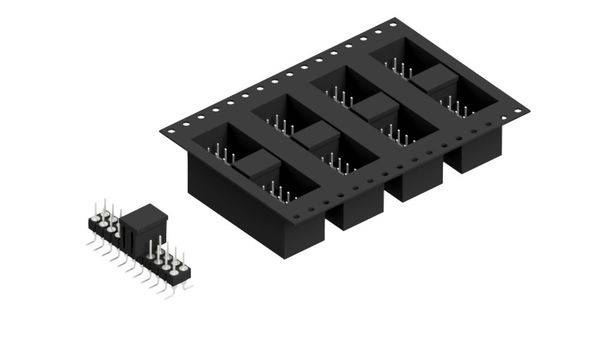 Fischer Elektronik Stiftleiste (Präzision) Anzahl Reihen: 2 10042711 250 St.