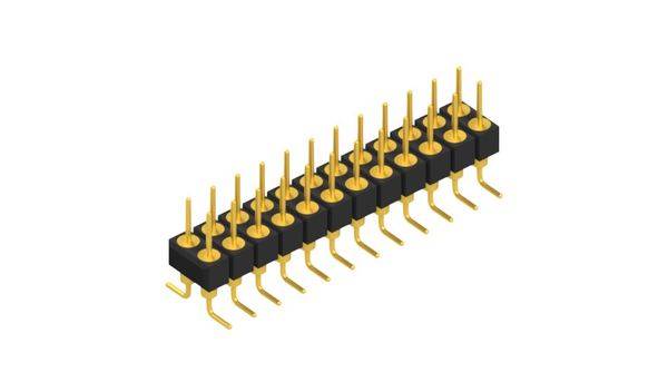 Fischer Elektronik Stiftleiste (Präzision) Anzahl Reihen: 2 MK226SMD24G 10St.