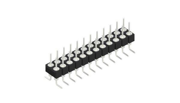 Fischer Elektronik Stiftleiste (Präzision) Anzahl Reihen: 2 MK226SMD24Z 10St.