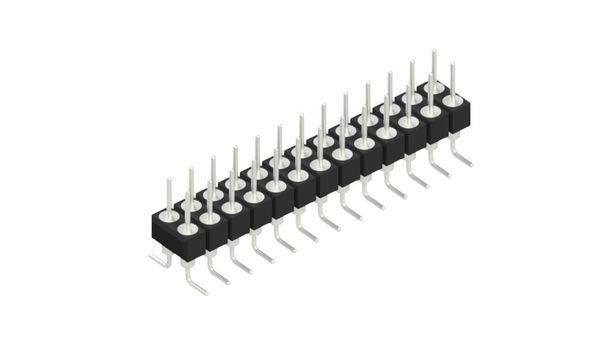 Fischer Elektronik Stiftleiste (Präzision) Anzahl Reihen: 2 MK226SMD26Z 10St.