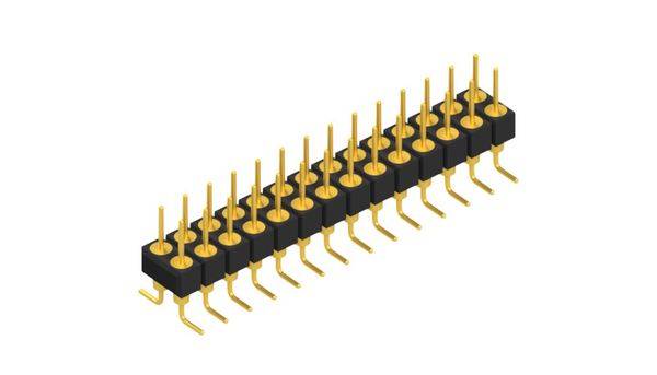 Fischer Elektronik Stiftleiste (Präzision) Anzahl Reihen: 2 MK226SMD28G 10St.
