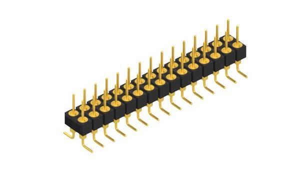 Fischer Elektronik Stiftleiste (Präzision) Anzahl Reihen: 2 MK226SMD30G 10St.