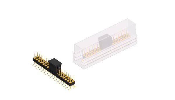 Fischer Elektronik Stiftleiste (Präzision) Anzahl Reihen: 2 MK226SMD34GBSM 10St.