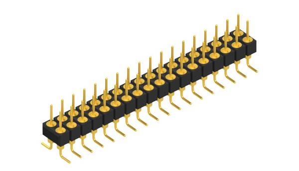 Fischer Elektronik Stiftleiste (Präzision) Anzahl Reihen: 2 10042715 10St.