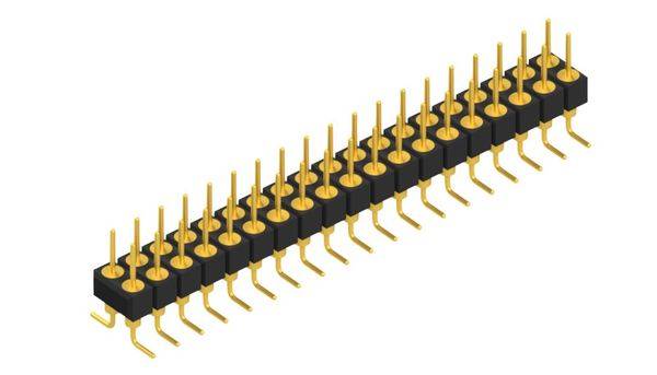 Fischer Elektronik Stiftleiste (Präzision) Anzahl Reihen: 2 MK226SMD38G 10St.