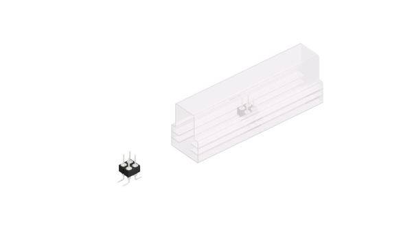 Fischer Elektronik Stiftleiste (Präzision) Anzahl Reihen: 2 MK226SMD4ZSM 10St.