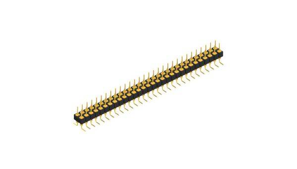 Fischer Elektronik Stiftleiste (Präzision) Anzahl Reihen: 2 MK226SMD60G 10St.