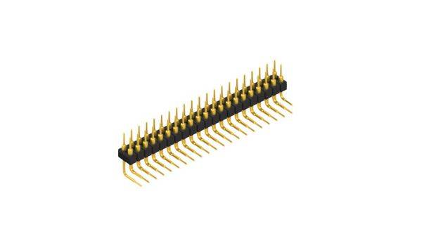 Fischer Elektronik Stiftleiste (Präzision) Anzahl Reihen: 2 MK25142G 10St.