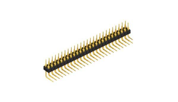 Fischer Elektronik Stiftleiste (Präzision) Anzahl Reihen: 2 MK25152G 10St.