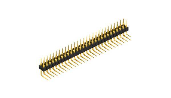 Fischer Elektronik Stiftleiste (Präzision) Anzahl Reihen: 2 MK25156G 10St.