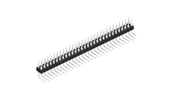Fischer Elektronik Stiftleiste (Präzision) Anzahl Reihen: 2 MK25160Z 10St.