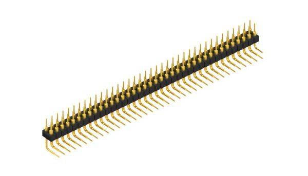 Fischer Elektronik Stiftleiste (Präzision) Anzahl Reihen: 2 MK25176G 10St.