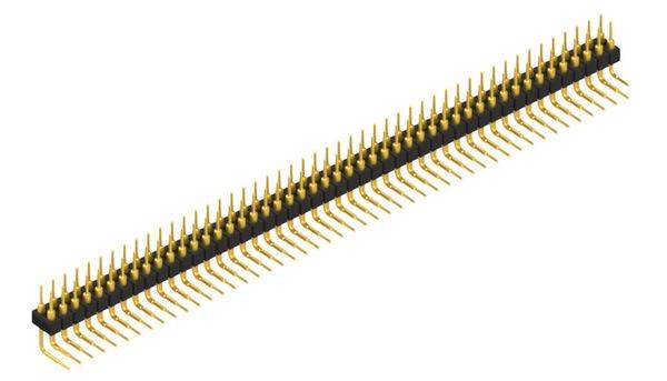 Fischer Elektronik Stiftleiste (Präzision) Anzahl Reihen: 2 MK25196G 10St.