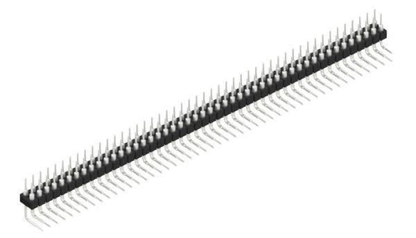 Fischer Elektronik Stiftleiste (Präzision) Anzahl Reihen: 2 MK25196Z 10St.