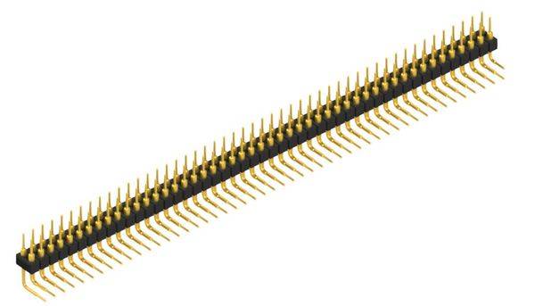 Fischer Elektronik Stiftleiste (Präzision) Anzahl Reihen: 2 MK25198G 10St.