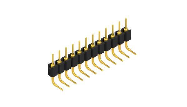Fischer Elektronik Stiftleiste (Präzision) Anzahl Reihen: 1 10043007 10St.