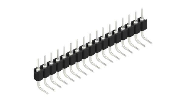 Fischer Elektronik Stiftleiste (Präzision) Anzahl Reihen: 1 MK5117Z 10St.