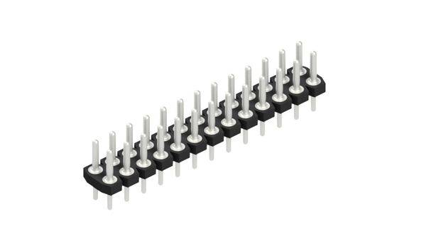 Fischer Elektronik Stiftleiste (Präzision) Anzahl Reihen: 2 10043450 10St.