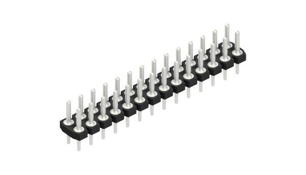 Fischer Elektronik Stiftleiste (Präzision) Anzahl Reihen: 2 10043452 10St.