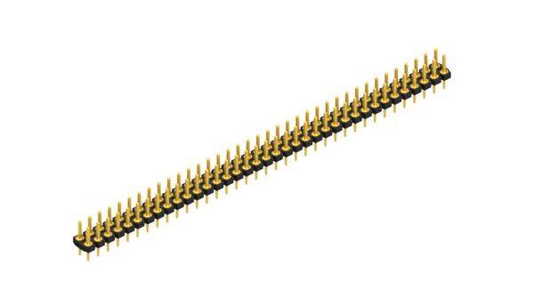 Fischer Elektronik Stiftleiste (Präzision) Anzahl Reihen: 2 10043497 10St.