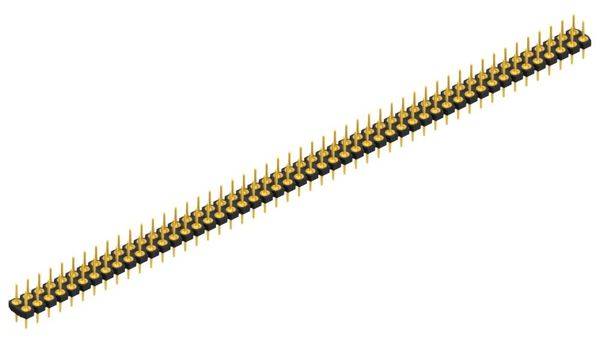 Fischer Elektronik Stiftleiste (Präzision) Anzahl Reihen: 2 10043531 10St.