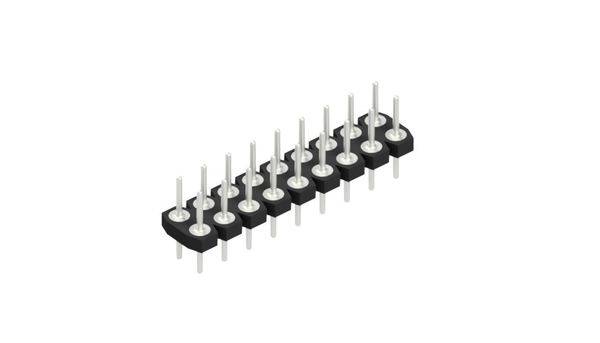 Fischer Elektronik Stiftleiste (Präzision) Anzahl Reihen: 2 10043542 10St.
