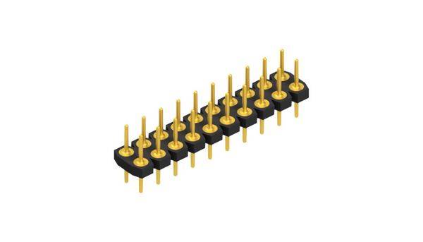Fischer Elektronik Stiftleiste (Präzision) Anzahl Reihen: 2 10043543 10St.