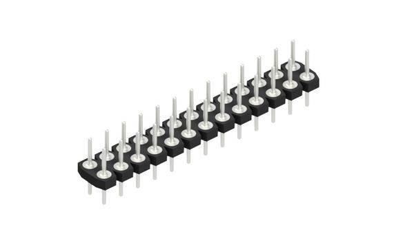 Fischer Elektronik Stiftleiste (Präzision) Anzahl Reihen: 2 10043550 10St.