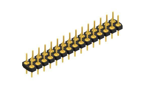 Fischer Elektronik Stiftleiste (Präzision) Anzahl Reihen: 2 10043553 10St.