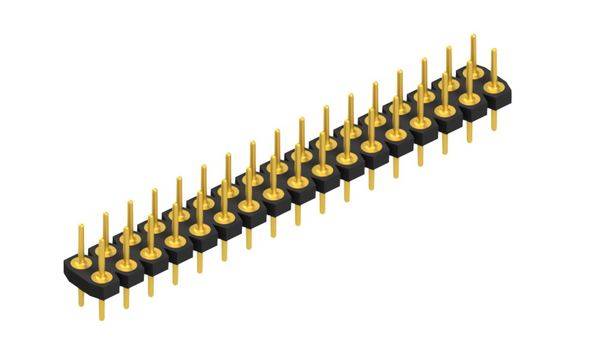 Fischer Elektronik Stiftleiste (Präzision) Anzahl Reihen: 2 10043557 10St.