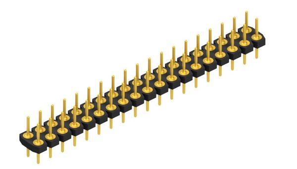 Fischer Elektronik Stiftleiste (Präzision) Anzahl Reihen: 2 10043561 10St.