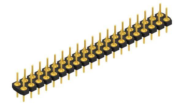 Fischer Elektronik Stiftleiste (Präzision) Anzahl Reihen: 2 10043563 10St.