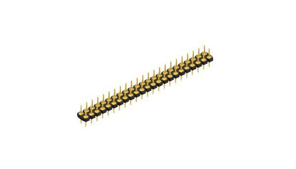 Fischer Elektronik Stiftleiste (Präzision) Anzahl Reihen: 2 10043569 10St.