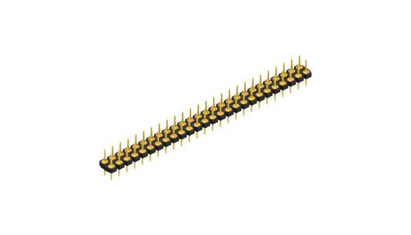 Fischer Elektronik Stiftleiste (Präzision) Anzahl Reihen: 2 10043575 10St.