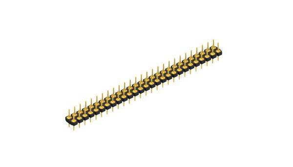 Fischer Elektronik Stiftleiste (Präzision) Anzahl Reihen: 2 10043577 10St.
