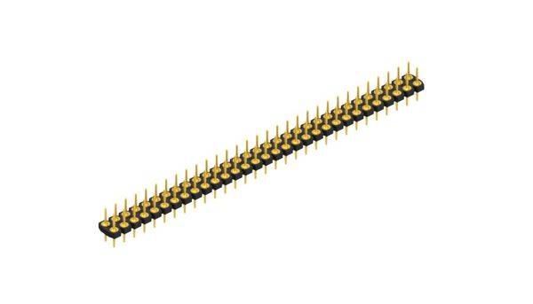 Fischer Elektronik Stiftleiste (Präzision) Anzahl Reihen: 2 10043585 10St.