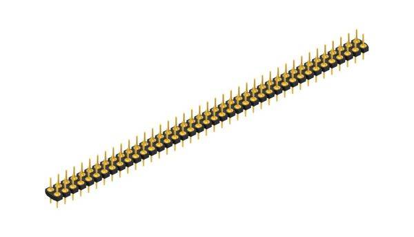 Fischer Elektronik Stiftleiste (Präzision) Anzahl Reihen: 2 10043603 10St.