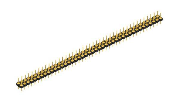 Fischer Elektronik Stiftleiste (Präzision) Anzahl Reihen: 2 10043607 10St.