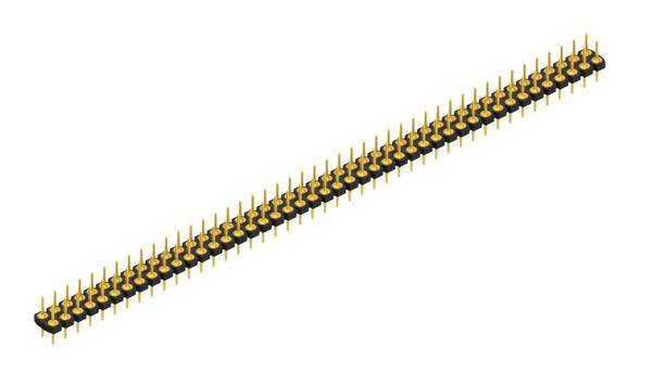 Fischer Elektronik Stiftleiste (Präzision) Anzahl Reihen: 2 10043613 10St.