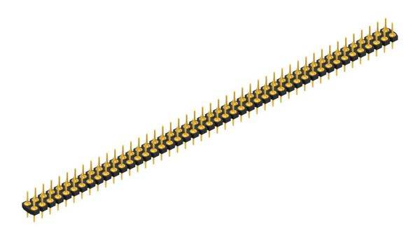 Fischer Elektronik Stiftleiste (Präzision) Anzahl Reihen: 2 10043615 10St.