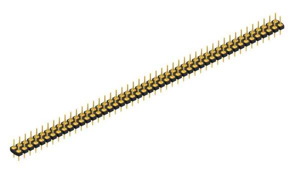 Fischer Elektronik Stiftleiste (Präzision) Anzahl Reihen: 2 10043617 10St.