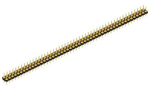 Fischer Elektronik Stiftleiste (Präzision) Anzahl Reihen: 2 10043621 10St.