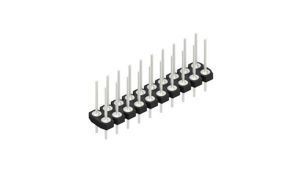 Fischer Elektronik Stiftleiste (Präzision) Anzahl Reihen: 2 10043644 10St.